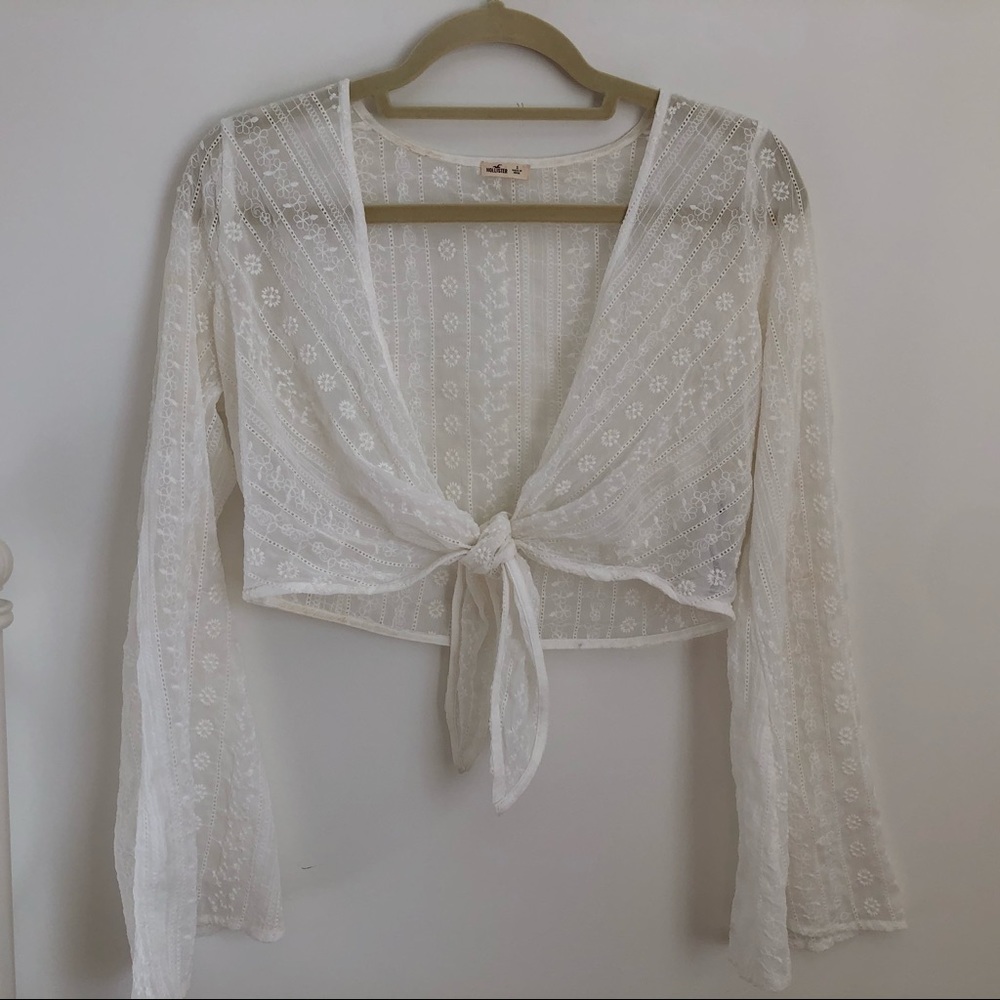 HOLLISTER TIE UP SHIRT